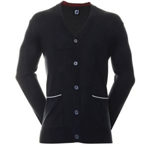 FootJoy 100 Year Celebration LE Men's Golf Cardigan Navy Sz S NWT